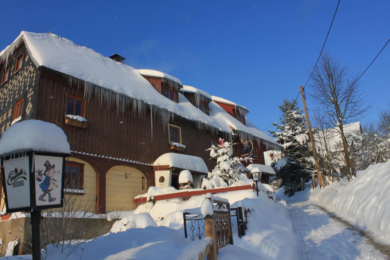 Gasthaus "Zum Wanderstuebel" Hinterhermsdorf Zewnętrze zdjęcie